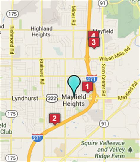 HGI Hotel in Mayfield Heights Ohio Map and Directions .